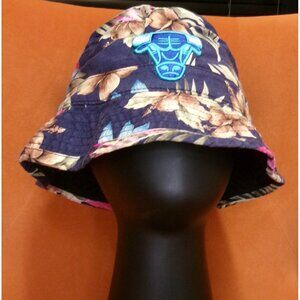 Chicago Bulls Mitchell & Ness Tropical Floral Bucket Hat